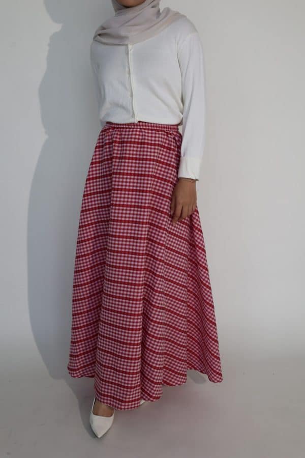Red Lacey Skirt