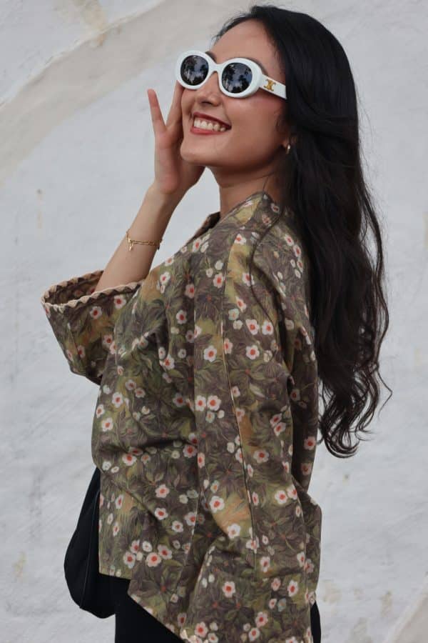 Melissa Blouse In Beige