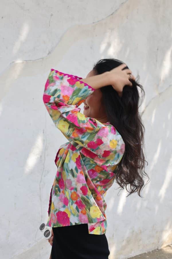 Melissa Blouse In Fushcia