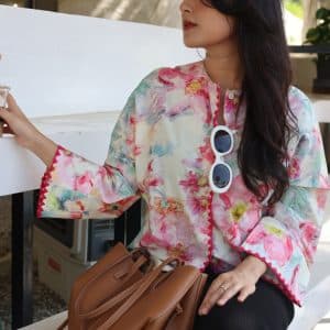Melissa Blouse In Raspberry