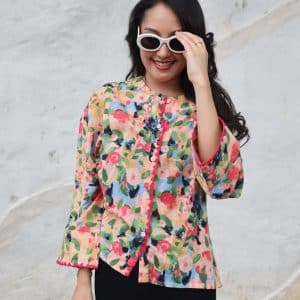 Melissa Blouse In Strawberry