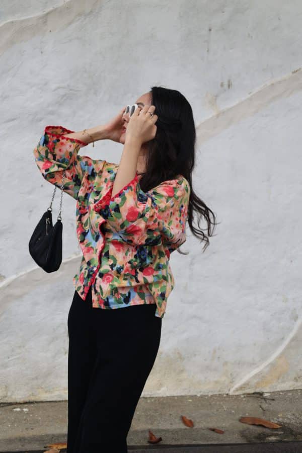 Melissa Blouse In Strawberry - Image 3