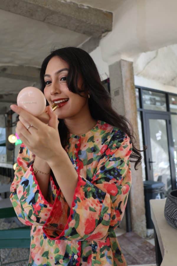 Melissa Blouse In Strawberry - Image 4