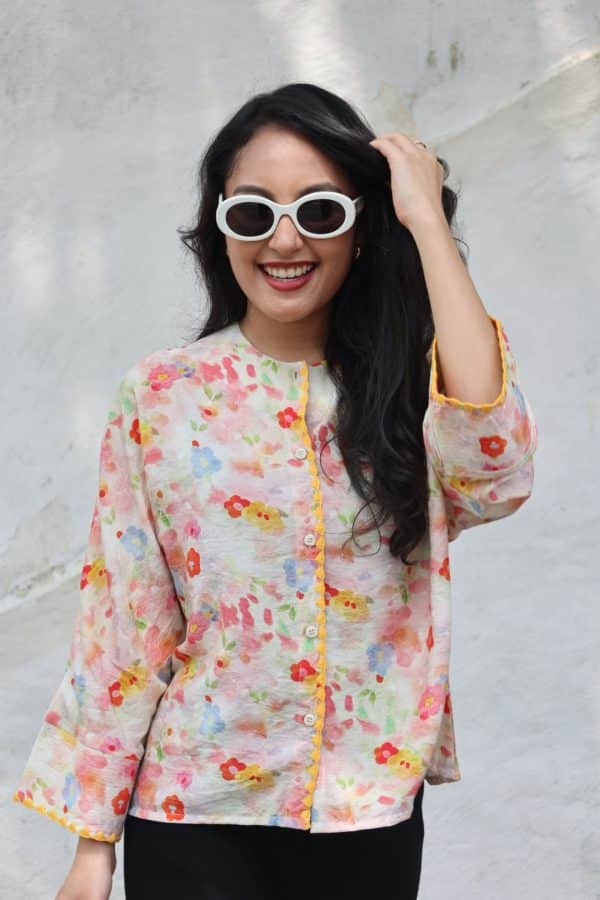 Melissa Blouse In Yellow