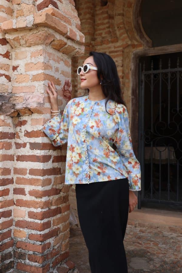 Melissa Blouse In Bleuette - Image 5