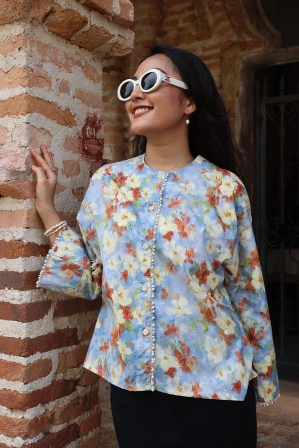 Melissa Blouse In Bleuette - Image 2