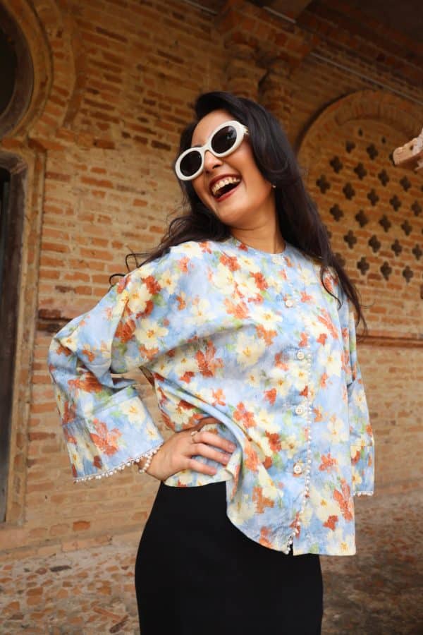 Melissa Blouse In Bleuette - Image 6